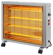 Kalko Κ-2000 Θερμαντικό Χαλαζία 2400W Γκρι