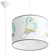 Sollux Παιδικό κρεμαστό φωτιστικό UNICORN 40εκ.,PVC,1xmax 15W LED