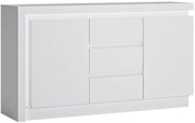 Μπουφές Lynx 2D3S-Leuko - 157.60Χ42.00Χ89.10cm