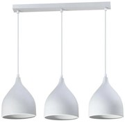 Φωτιστικό οροφής Perce I λευκό μέταλλο 50x20εκ 50x17x20 εκ.