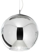 Φωτιστικό Οροφής Nemo 250335 30x32/241cm 1xE27 60W Chrome Ideal Lux