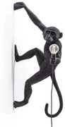 Φωτιστικό Τοίχου The Monkey 14919 37x20,5x76,5cm 2W E14 Black Seletti
