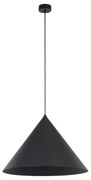 Κρεμαστό Φωτιστικό Οροφής 1xE27 Φ50cm Cono TK Lighting-10059-Μαύρο 10059
