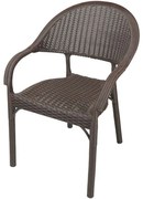 Πολυθρόνα Hilda 875-122-020 60x62x85cm Brown