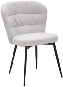 Καρέκλα 2τμχ Γκρι LOSANNA 58x60.5x85