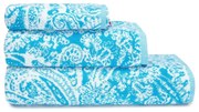Πετσέτα Noto Turquoise Bassetti Χεριών 40x60cm 100% Cotton