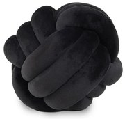 Διακοσμητικό Μαξιλάρι Βελουτέ (Φ22) Das Home Μαύρο