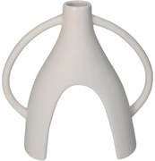 Βάζο ArteLibre Λευκό Πορσελάνη 20.4x8.4x20.7cm-05150109