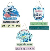 Αγαλματίδια και Signes Grimalt  Surf Wall Hanging 3 Dif.