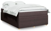 ΚΡΕΒΑΤΙ BOXSPRING ΜΕ ΣΤΡΩΜΑ ΣΚΟΥΡΟ ΚΑΦΕ 160X200 ΕΚ ΥΦΑΣΜΑΤΙΝΟ 3285584