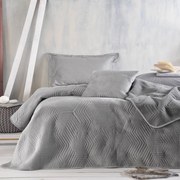 Ριχτάρι Selma Grey Ρυθμός Armchair 160x180cm Πολυέστερ