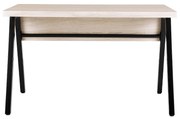 Liberta ALPHA ΓΡΑΦΕΙΟ SONOMA ΜΑΥΡΟ 120x76xH74cm 120x76xH74cm 28-0179