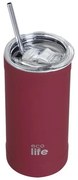 Ecolife Θερμός - Ποτήρι Για Καφέ Ανοξείδωτο 500ml Chili Pepper 33-BO-4133