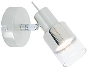 Σποτ Φωτιστικό Τοίχου Μεταλλικό GU10 PLATINUM Ασημί MC6561 ACA-MC6561-Ασημί MC6561