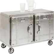 Ντουλάπι Buster Μεταλλικό Ασημί 81x37.5x60εκ - Ασημί