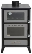 Σόμπα ξύλου MG 500 22kW GEKAS STOVES 107-SILVER Ασημί