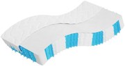 vidaXL Στρώμα με Pocket Springs Μεσαία Σκληρότητα 80x200 εκ.
