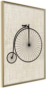 Αφίσα - Penny-Farthing - 40x60 - Χρυσό - Χωρίς πασπαρτού