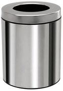 Κάδος Απορριμμάτων 5Lt 2128-001 21x28cm Inox Pam&amp;Co Ανοξείδωτο Ατσάλι