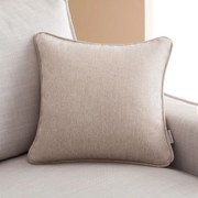 Μαξιλαροθήκη Διακοσμητική Zuri 508/ 21 Wet Sand Gofis Home 43X43 Polyester