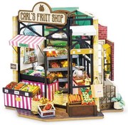 ROBOTIME DG142 Carl’s Fruit Shop – Happy Corner DIY Dollhouse