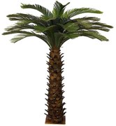 Tεχνητό Δέντρο Τσίκας Palm 6970-6 180cm Brown-Green Supergreens Πολυαιθυλένιο