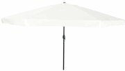 Ομπρέλα Κήπου Λευκό και Μαύρο 395 x 395 x 245 εκ.
