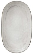 Πιατέλα Σερβιρίσματος Οβάλ 07.188962A 30x18cm Grey Ceramic