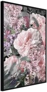 Αφίσα - Floral Life - 40x60 - Μαύρο - Χωρίς πασπαρτού