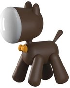 Designnest PuppyLamp Janpim Επιτραπέζια λάμπα αστείο κουτάβι με διακόπτη στη ουρά του καφέ-DH0272BN/PUPYLP-Καφέ DH0272BN/PUPYLP