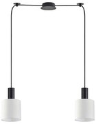 Φωτιστικό Οροφής Adept Tube 77-8508 70x15x300cm 2xE27 60W Black-White Homelighting