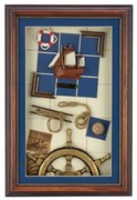 Κάδρο Ξύλινο Με Χειροποίητη Παράσταση WM Collection 30x5x44εκ. N53056/C