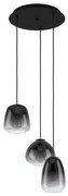 Φωτιστικό Οροφής Aguilares 900196 43x110cm 3xE27 Black Eglo