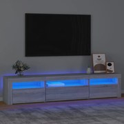 ΈΠΙΠΛΟ ΤΗΛΕΟΡΑΣΗΣ ΜΕ LED ΓΚΡΙ SONOMA 195X35X40 ΕΚ. 3152744