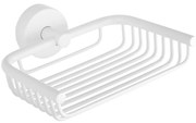 Σαπουνοθήκη σχαρωτή MODERNO 2303 66 Λευκή ματ KARAG 13cm - 230366