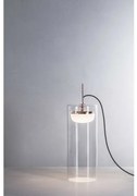 Επιτραπέζιο Φωτιστικό LED 8,5W 2700K Dimmer Κρύσταλλο Diver T1 Prandina-1C70000117001-Χάλκινο 1C70000117001