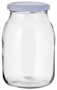 Βάζο Γυάλινο 720ml (1Kg Γλυκό)