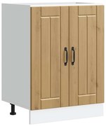 vidaXL Ντουλάπι βάσης νεροχύτη "Lucca" Artisan Oak Engineered Wood