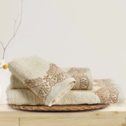 Πετσέτες Μπάνιου (Σετ 3τμχ) Whitegg T102 450gsm