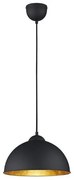 Κρεμαστό Φωτιστικό Οροφής Jimmy 3 χρώματα Trio Lighting-R30121002-Μαύρο R30121002