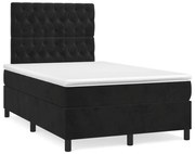 ΚΡΕΒΑΤΙ BOXSPRING ΜΕ ΣΤΡΩΜΑ ΜΑΥΡΟ 120X190 ΕΚ. ΒΕΛΟΥΔΙΝΟ 3270015