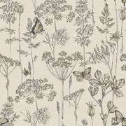 Ταπετσαρία τοίχου Town-Country Meadow Floral Charcoal- Ochre 904105