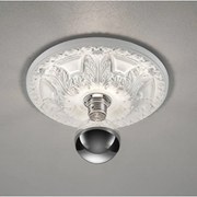 Trio Lighting Γύψινη Πλαφονιέρα Οροφής Lilly Φ30cm Ε27 Λευκό 603300101