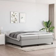 ΠΛΑΙΣΙΟ ΚΡΕΒΑΤΙΟΥ BOXSPRING ΑΝΟΙΧΤΟ ΓΚΡΙ 200X200 ΕΚ. ΥΦΑΣΜΑΤΙΝΟ 3120886