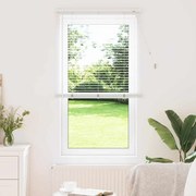 vidaXL Ρολό Παραθύρου με κουρτίνες Άλλο Λευκό 80 x 175 cm Αλουμίνιο