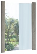 Καθρέπτης σε χρώμα σταχτί 75x90 500-00253
