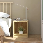 vidaXL Κομοδίνο 35,5 x 33,5 x 41,5 εκ. από Μασίφ Ξύλο Πεύκου
