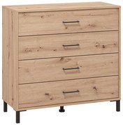 Κομότα - Συρταριέρα Vienne  4F Artisan 93x40x90 εκ. 93x40x90 εκ.