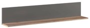 MATIS Επιτοίχιο ράφι PORTO artisan/ γκρι 137x21,1x24,2 MATIS180463