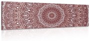 Εικόνα Mandala σε vintage στυλ σε ροζ - 120x40
